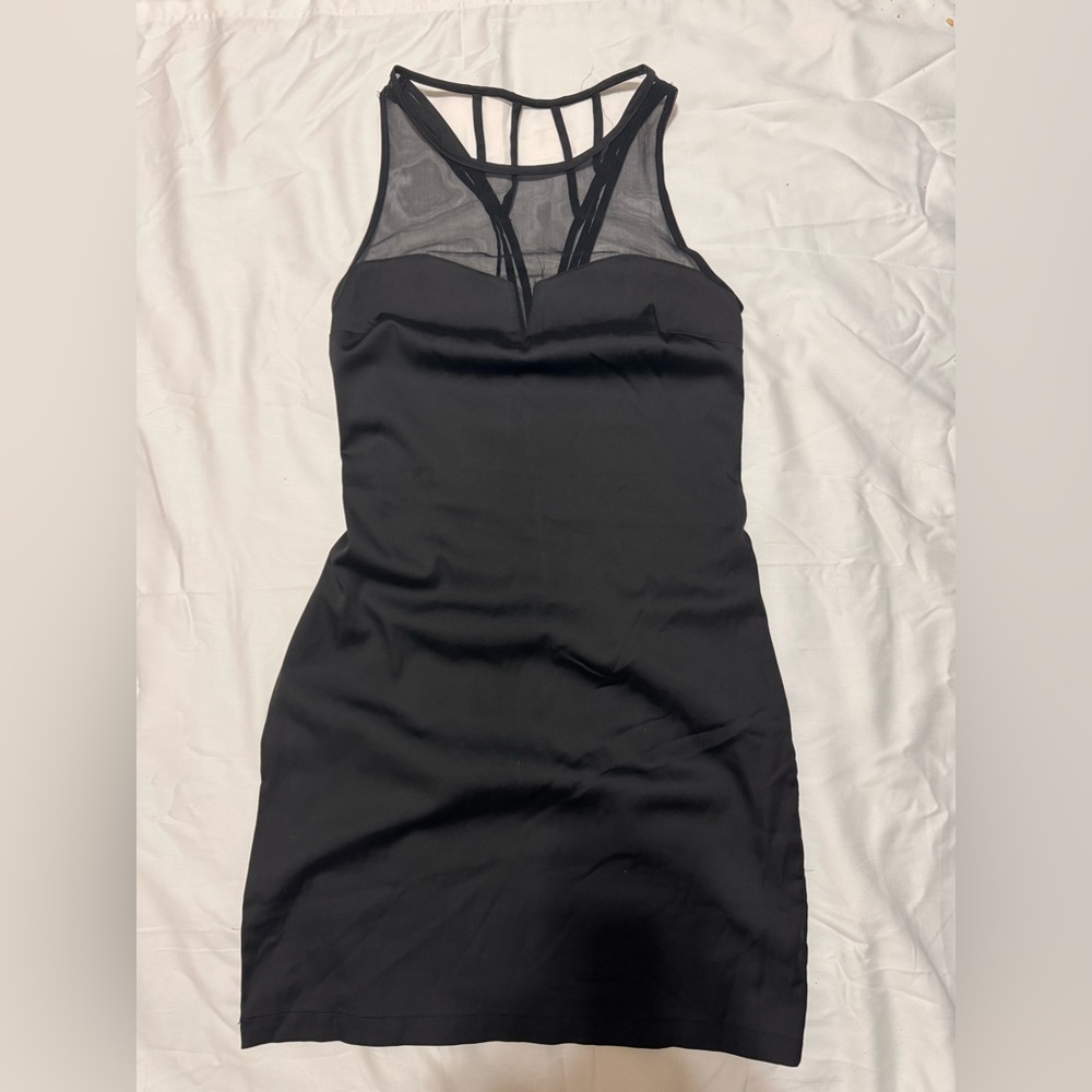 BLACK MINI DRESS
